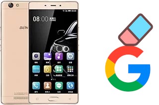 How to delete the Google account in Gionee Marathon M5 enjoy