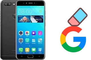 How to delete the Google account in Gionee S10B