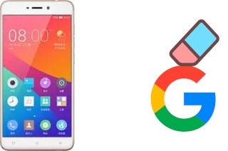 How to delete the Google account in Gionee S5