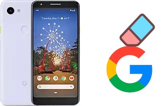 How to delete the Google account in Google Pixel 3a XL