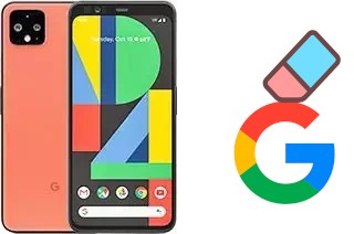 How to delete the Google account in Google Pixel 4 XL