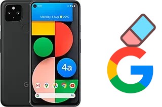 How to delete the Google account in Google Pixel 4a 5G