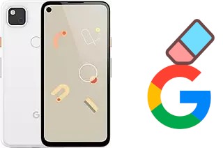 How to delete the Google account in Google Pixel 4a