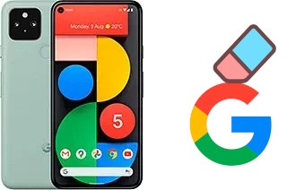 How to delete the Google account in Google Pixel 5