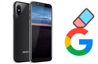 How to delete the Google account in Haier Elegance E9