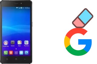 How to delete the Google account in Haier L55