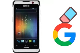 How to delete the Google account in Handheld Nautiz X1