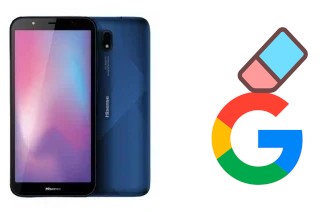 How to delete the Google account in HiSense E20