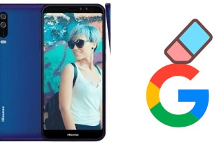 How to delete the Google account in HiSense E30 LITE