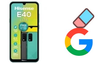 How to delete the Google account in HiSense E40 LITE