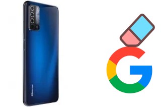 How to delete the Google account in HiSense INFINITY H50