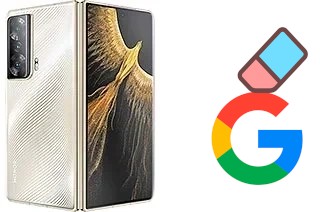 How to delete the Google account in Honor Magic Vs Ultimate