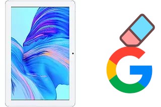 How to delete the Google account in Honor Pad X6
