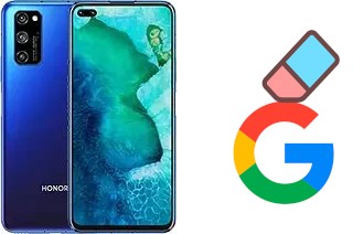 How to delete the Google account in Honor V30 Pro