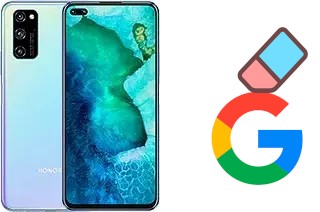 How to delete the Google account in Honor View30 Pro