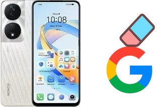 How to delete the Google account in Honor X7b 5G