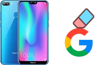 How to delete the Google account in Honor 9N (9i)