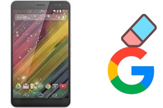 How to delete the Google account in HP Slate7 VoiceTab Ultra