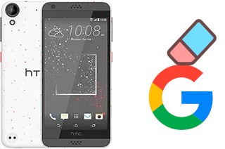 How to delete the Google account in HTC Desire 630