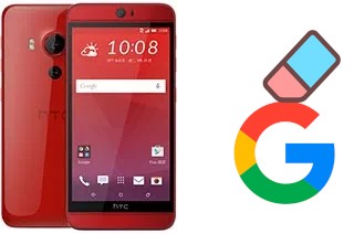 How to delete the Google account in HTC Butterfly 3