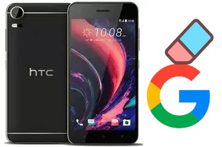 How to delete the Google account in HTC Desire 10 Compact