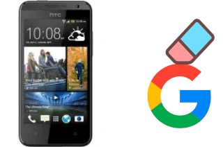 How to delete the Google account in HTC Desire 300