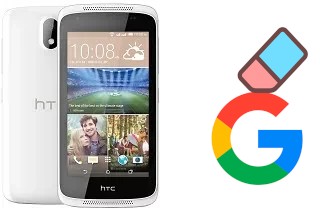 How to delete the Google account in HTC Desire 326G dual sim