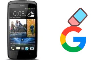 How to delete the Google account in HTC Desire 500