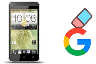 How to delete the Google account in HTC Desire 501