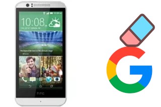 How to delete the Google account in HTC Desire 510