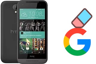 How to delete the Google account in HTC Desire 520