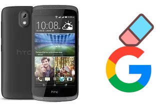 How to delete the Google account in HTC Desire 526G+ dual sim