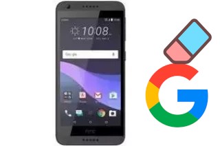 How to delete the Google account in HTC Desire 555