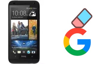 How to delete the Google account in HTC Desire 601