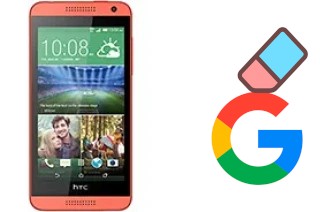 How to delete the Google account in HTC Desire 610