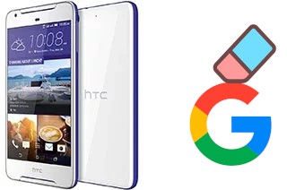 How to delete the Google account in HTC Desire 628