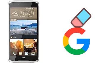 How to delete the Google account in HTC Desire 828 dual sim