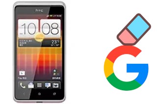 How to delete the Google account in HTC Desire L