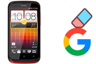 How to delete the Google account in HTC Desire Q