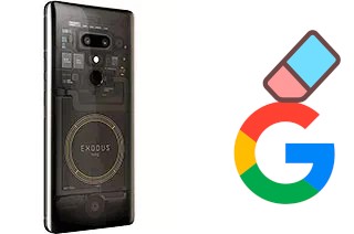 How to delete the Google account in HTC Exodus 1