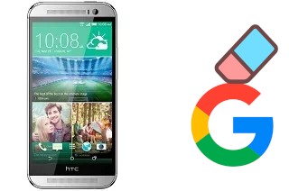 How to delete the Google account in HTC One (M8 Eye)