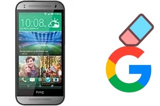 How to delete the Google account in HTC One mini 2