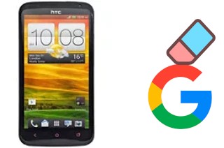 How to delete the Google account in HTC One X+