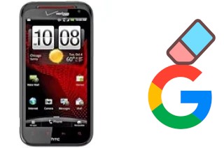 How to delete the Google account in HTC Rezound