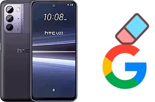 How to delete the Google account in HTC U23