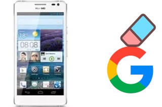 How to delete the Google account in Huawei Ascend D2