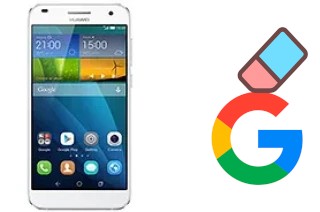 How to delete the Google account in Huawei Ascend G7