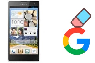 How to delete the Google account in Huawei Ascend G740