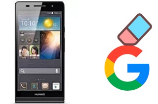 How to delete the Google account in Huawei Ascend P6