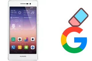 How to delete the Google account in Huawei Ascend P7